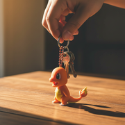 3D geprinte sleutelhanger charmander beweegbaar