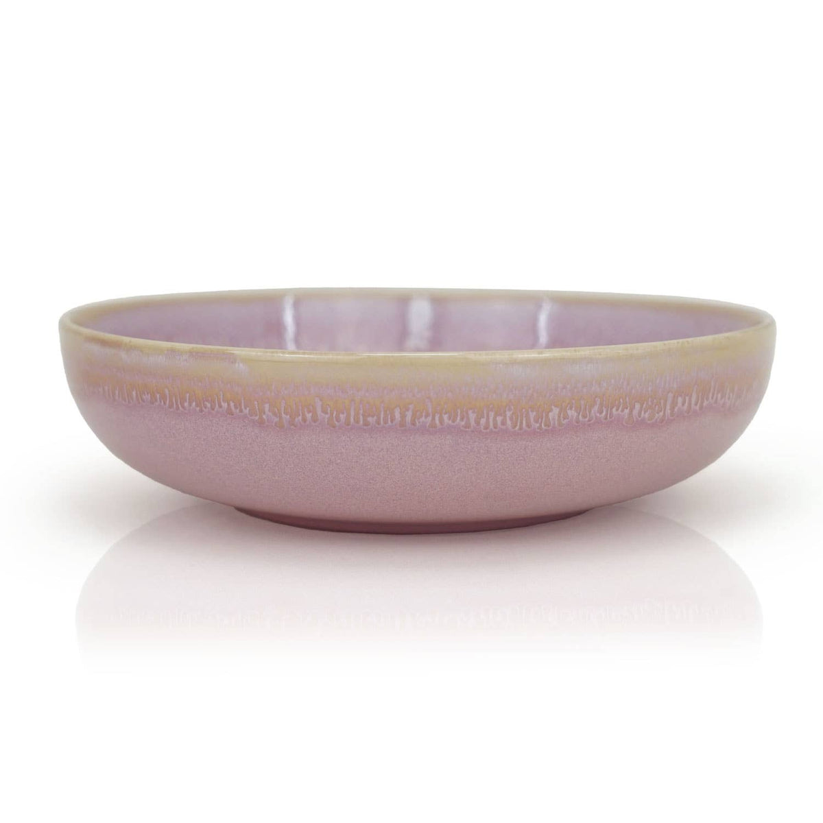 Steengoed soepbord, 20 cm, roze