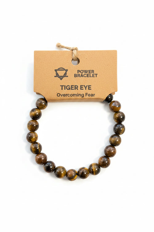 Power bracelets tiger eye (overcoming eye)