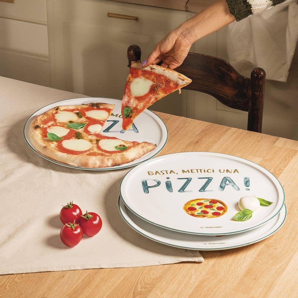 DE VERVORMDE PIZZABORD D33CM 3 ASS.