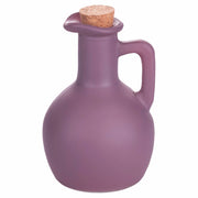 ANFORINA matte oliefles 250 ml met kurken dop, 6 assorti kleuren