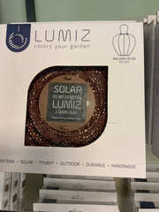 Lumiz Solar Lampion Occult Balloon - 20cm - Plum