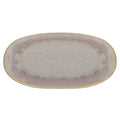 Steengoed Bord klein ovaal, 22,5 x 10,8 cm, zand