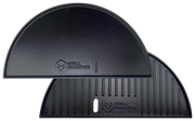 Gietijzeren halve maan grillplaat / plancha 46 cm