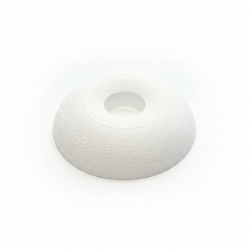 3d geprint Modulaire kaarsen standaard donut wit