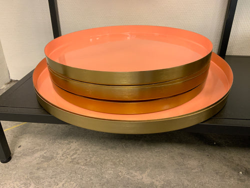 Marakech Peach plate 40x2 cm