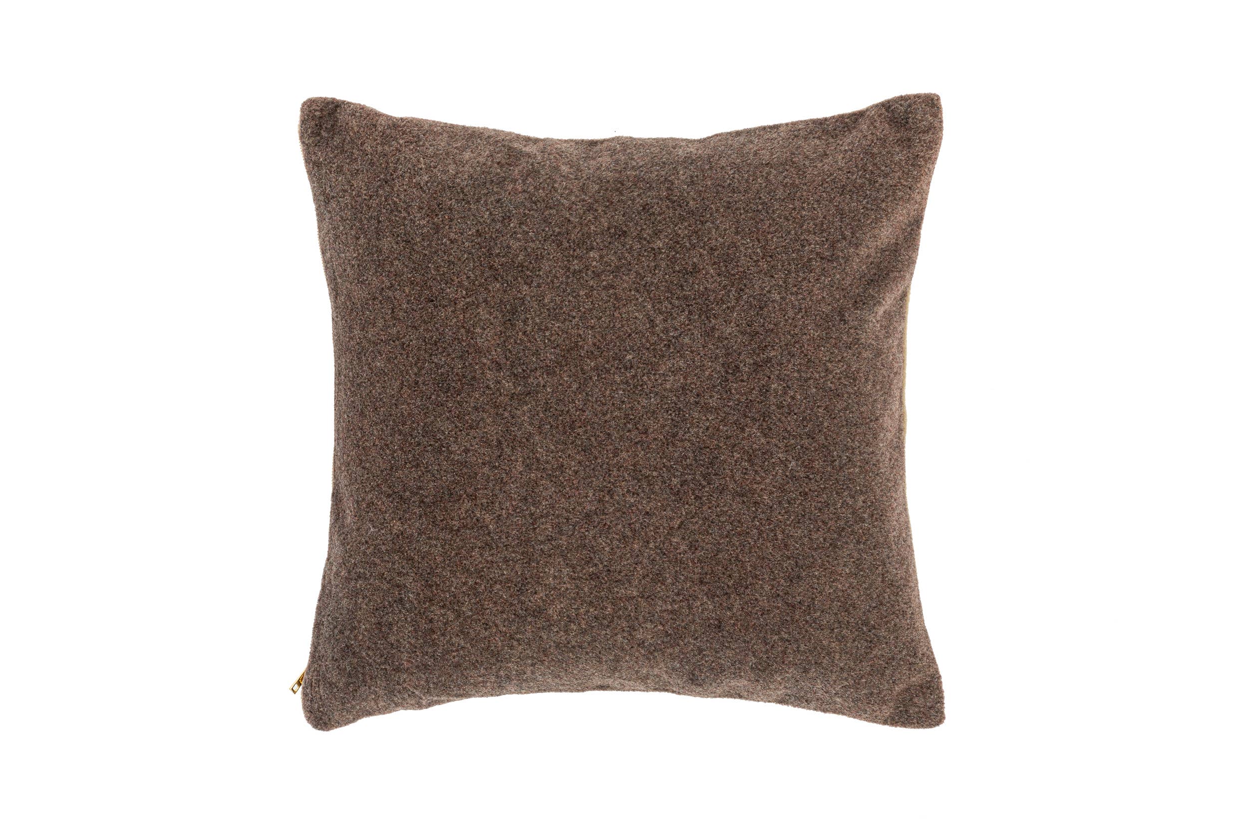 Kussen (gevuld) ZENIA - 45x45 cm: Grijs/zwart