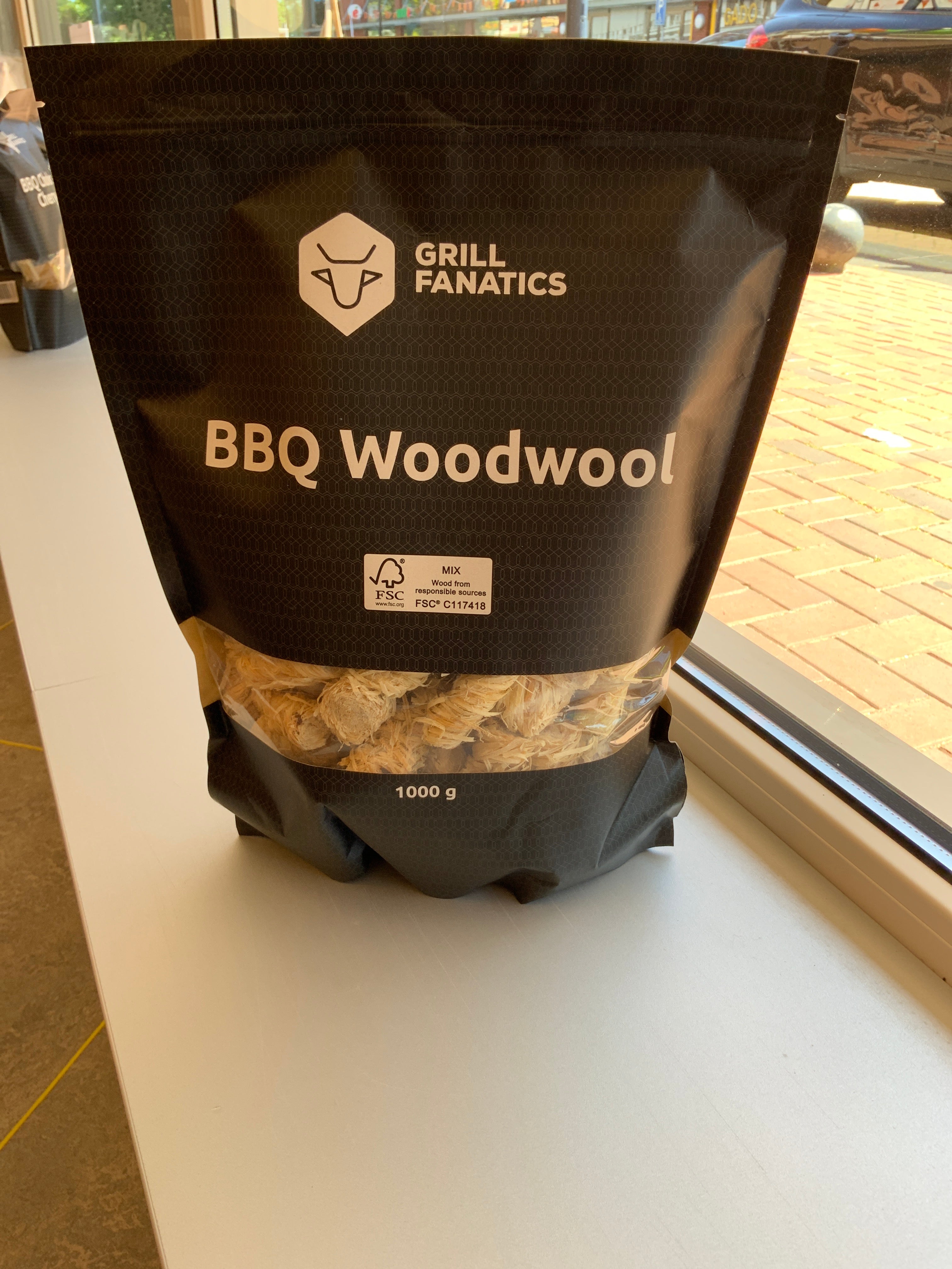 Grill fanatics bbq woodwool