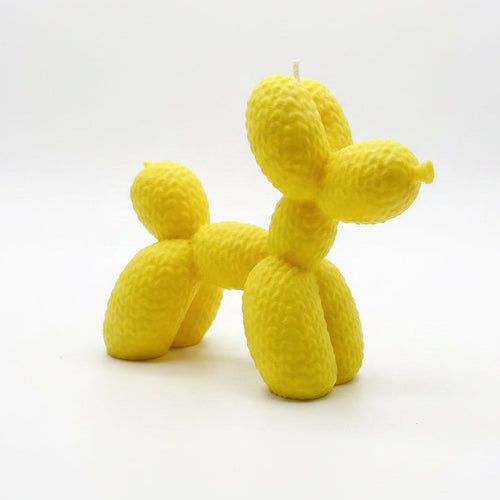 3d geprinte sleutelhanger ballon hondje