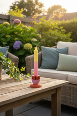 3D geprint modulair middenstuk bloem terracotta