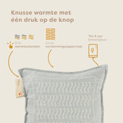 Pleafs warmte kussen 45x45 close knit
