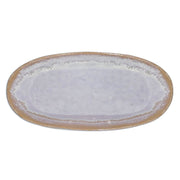 Steengoed Bord klein ovaal, 22,5 x 10,8 cm, poolwit