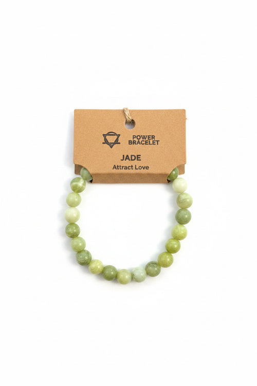 Power bracelets jade (attract love)