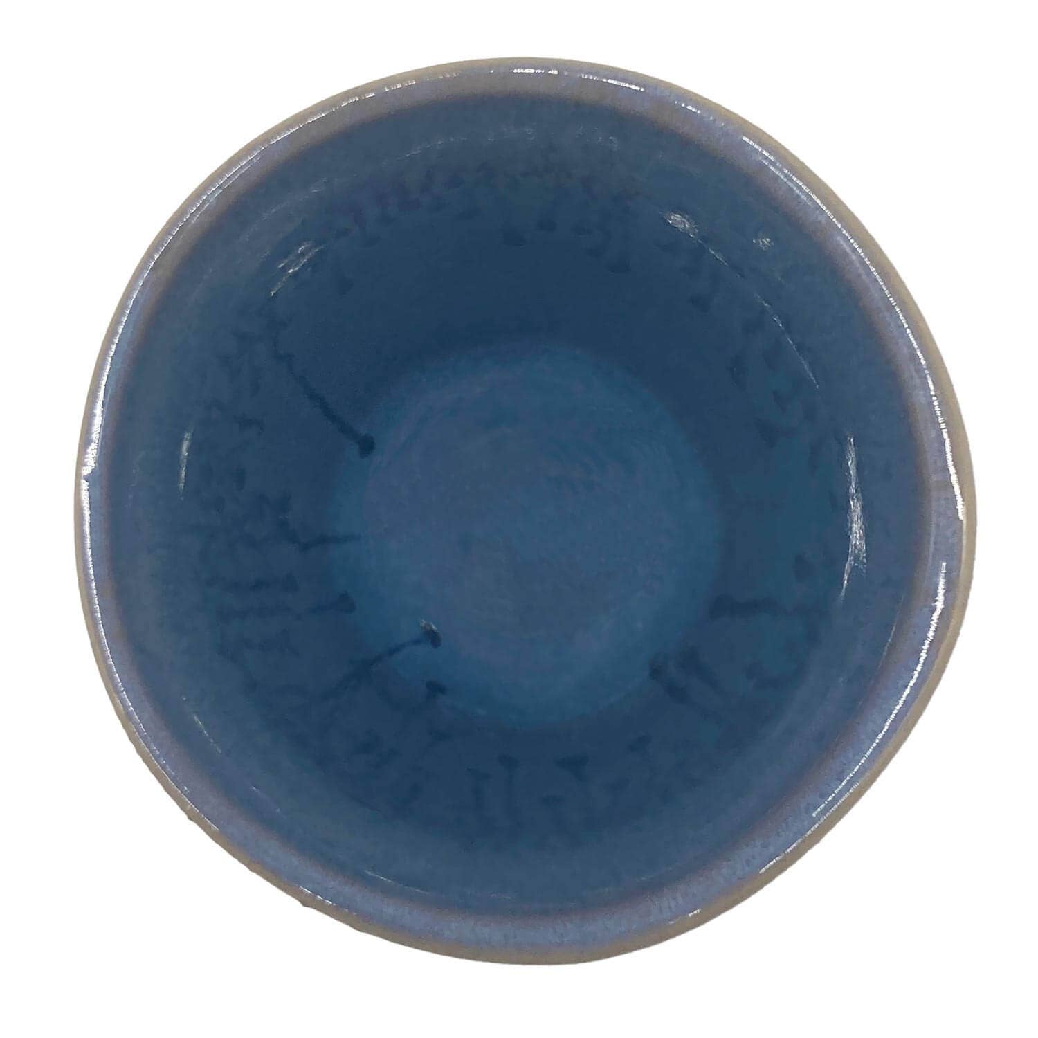 Espressokopje van steengoed 'Anchor' blauw