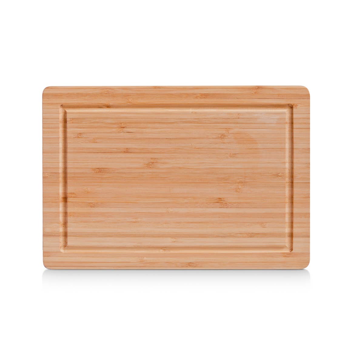 Snijplank van bamboe: Natuur / Ca. 32 x 22 x 1,6 cm