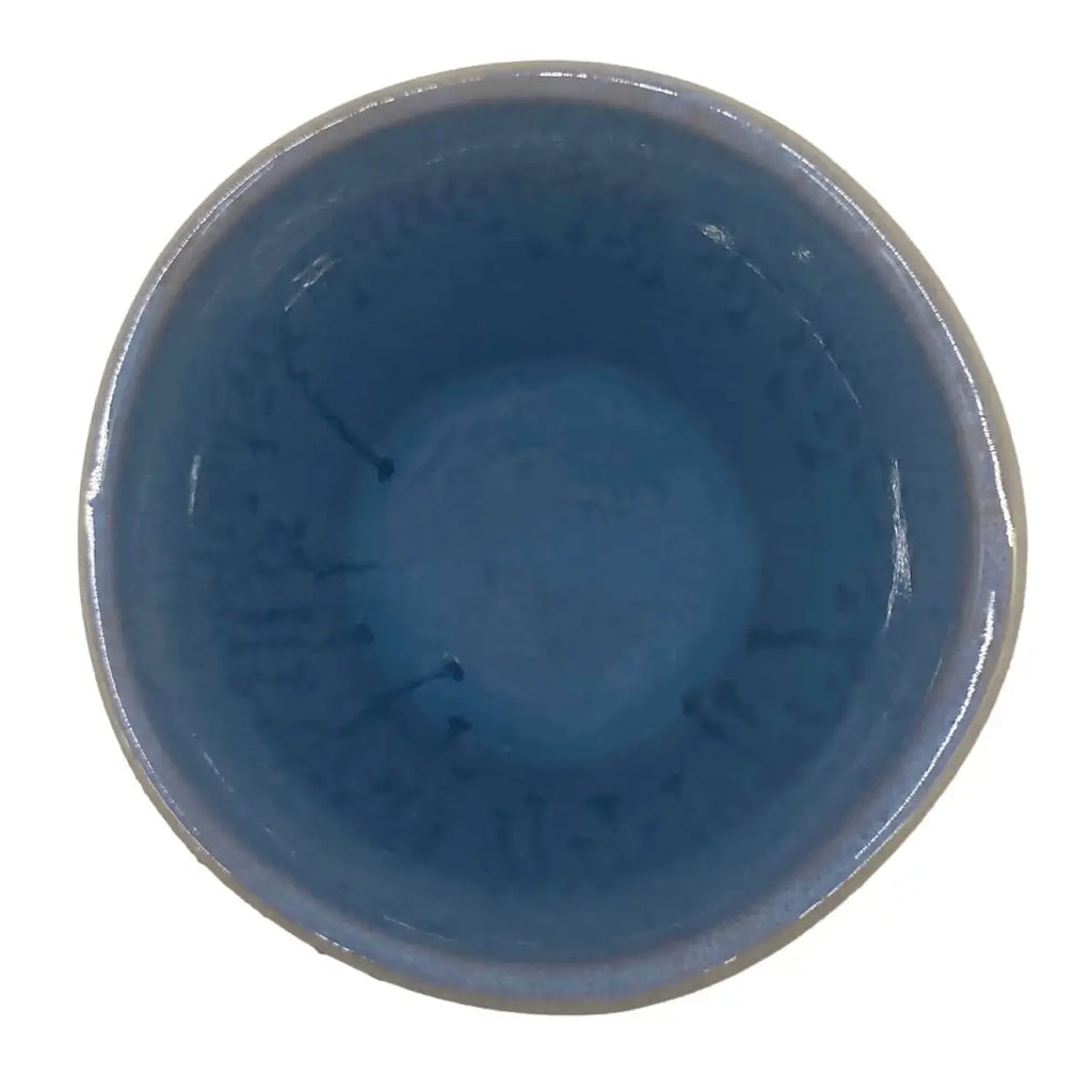 Kruik van aardewerk 'Anchor' blauw