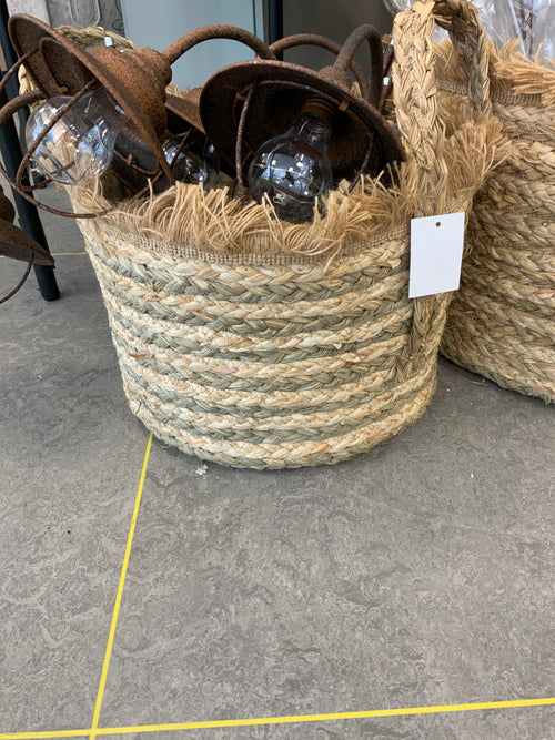 Raffa basket naturel middel
