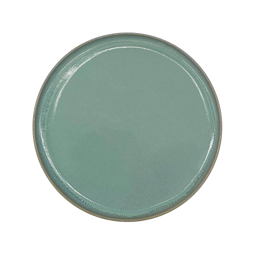 Steengoed bord klein, 22,4 cm, turkoois