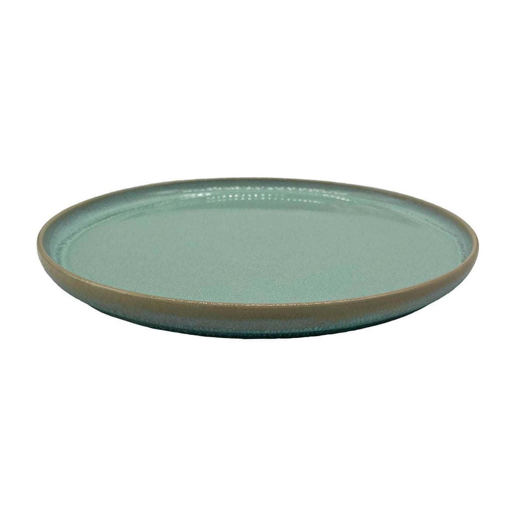 Steengoed bord klein, 22,4 cm, turkoois