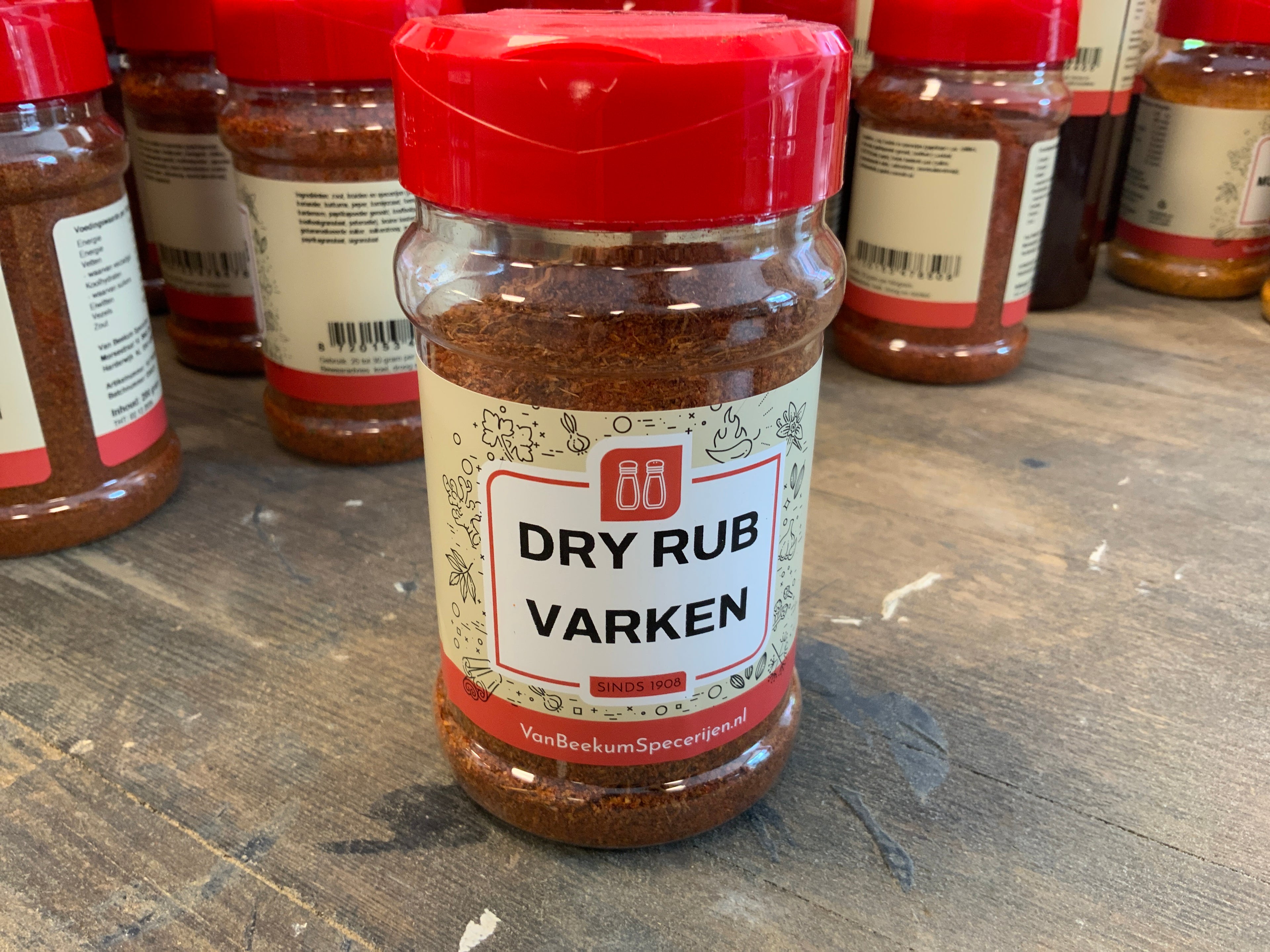 Van beekum specerijen dry rub varken