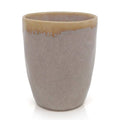 Steengoed tumbler in zandkleur