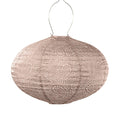 Lumiz Solar Lampion Oval Paisley - 40cm - Soft Blush