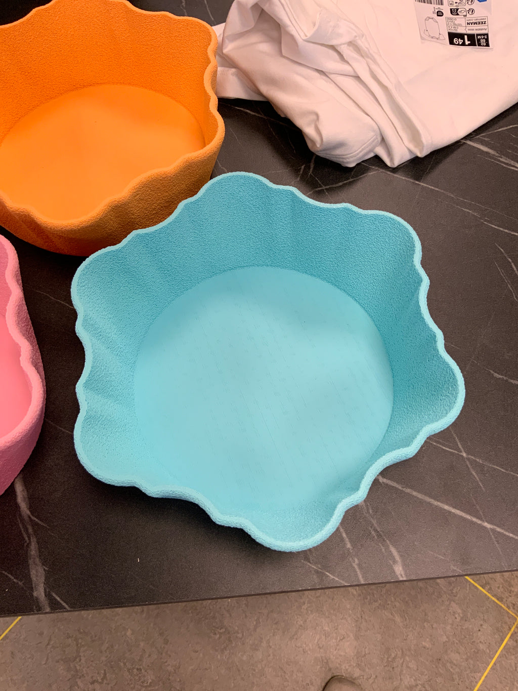 3D geprinte schaal groot