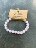 Power bracelets rose quartz (love & reconciliation)