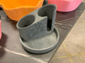 3d geprinte houder voor wattenschijfjes en oorstokjes