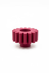 3D geprinte modulaire kaarsenstandaard middenstuk kleine bloem plum