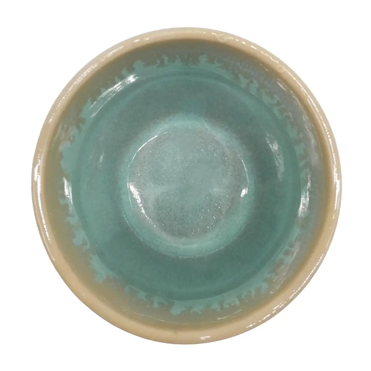 Steengoed espresso kopje 'Hart' in turquoise