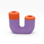3d geprinte kaarsenstandaard multi color