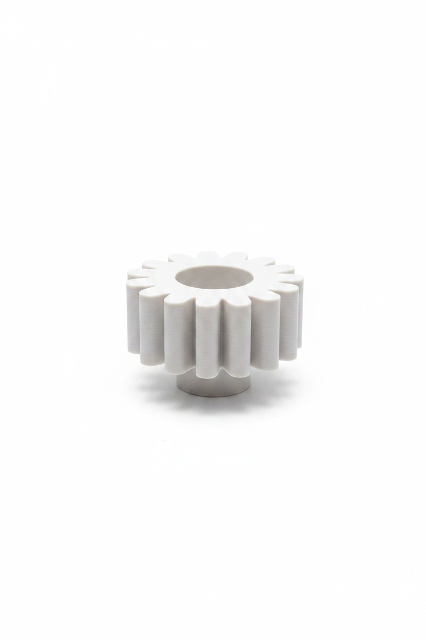 3D geprint modulair middenstuk bloem