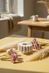 3D geprint modulair middenstuk bloem