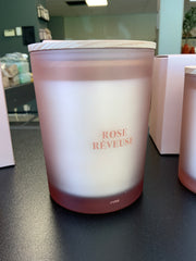 J-Line geurkaars Accords Essentiels - Rose Rêveuse - roze - 52U