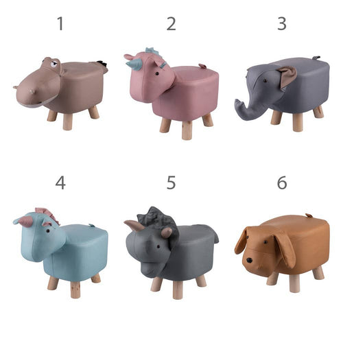 Kinderkrukje dier 45x24x28 cm 6 assort.