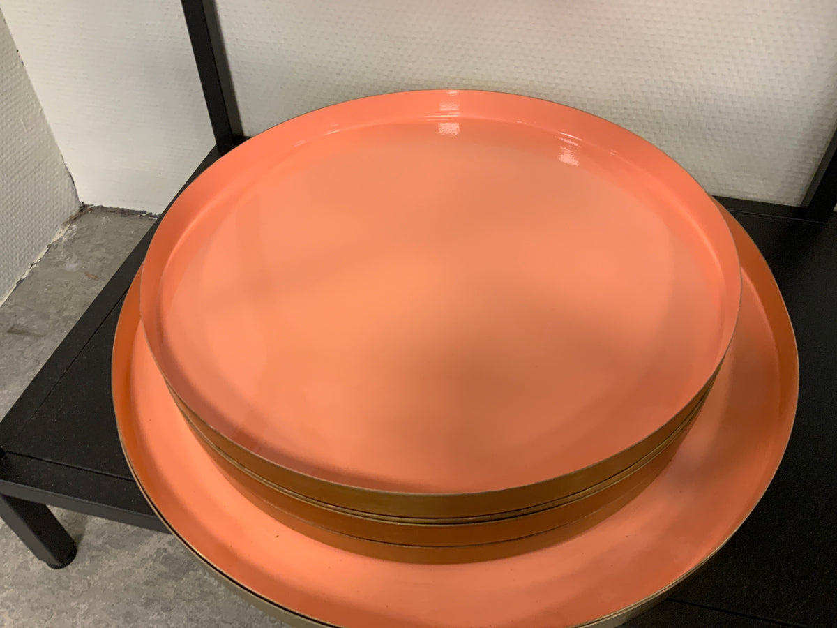 Marakech Peach plate 33x2 cm