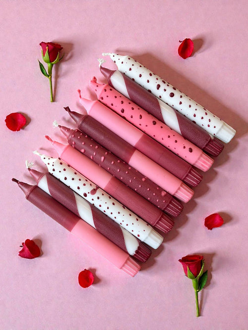Vrolijke Gloed | Moulin Rouge Tapper Kaars | 2,3x20 cm
