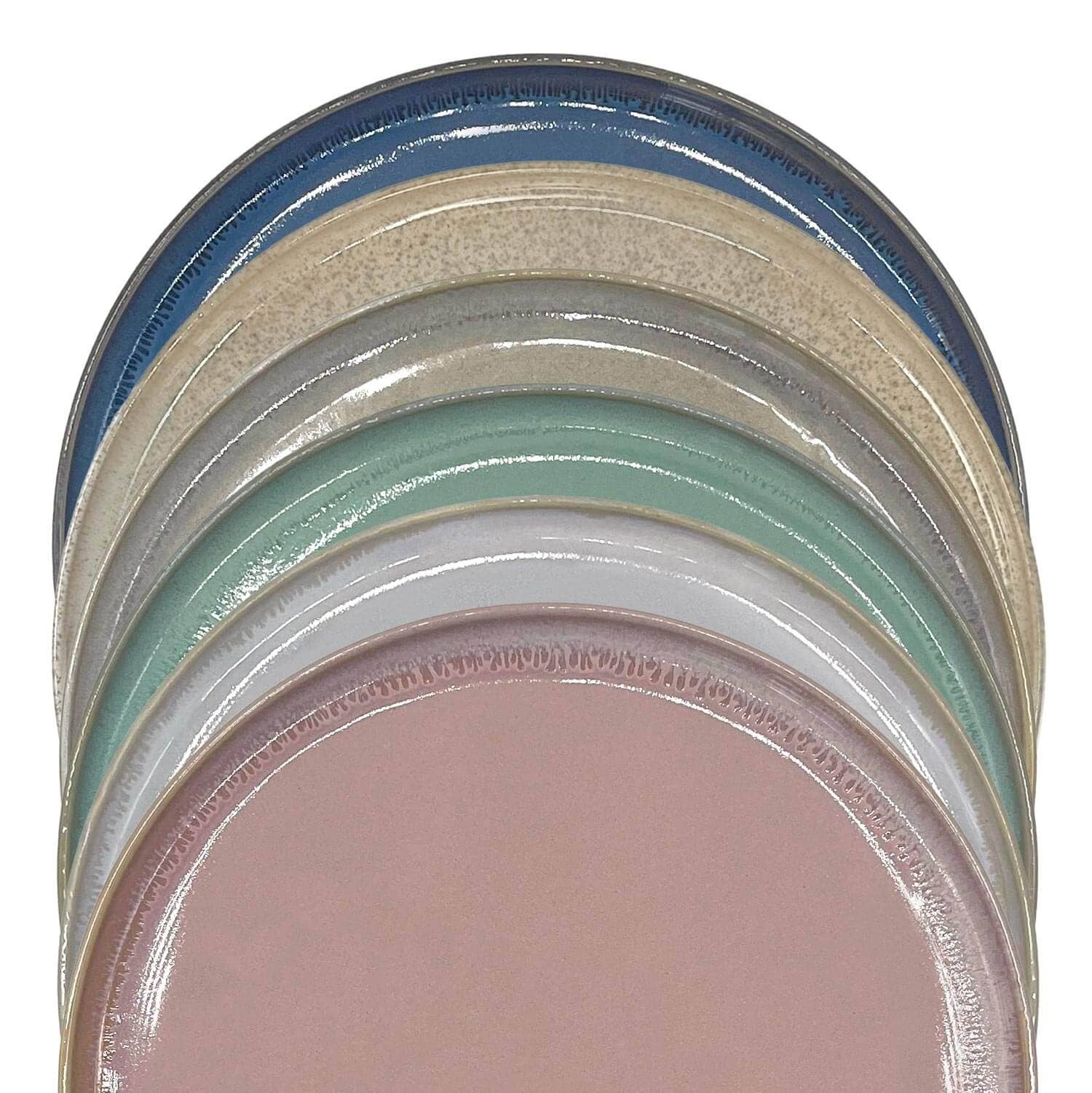 Stoneware bord klein, Ø 22,4 cm, roze