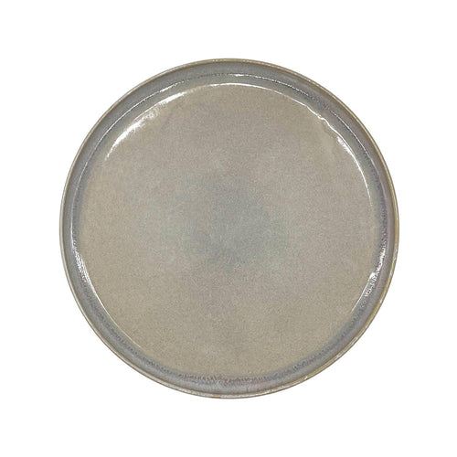 Stoneware klein bord, 22,4 cm, zandkleurig