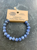 Power bracelets sodalite (truth & Clear thinking)