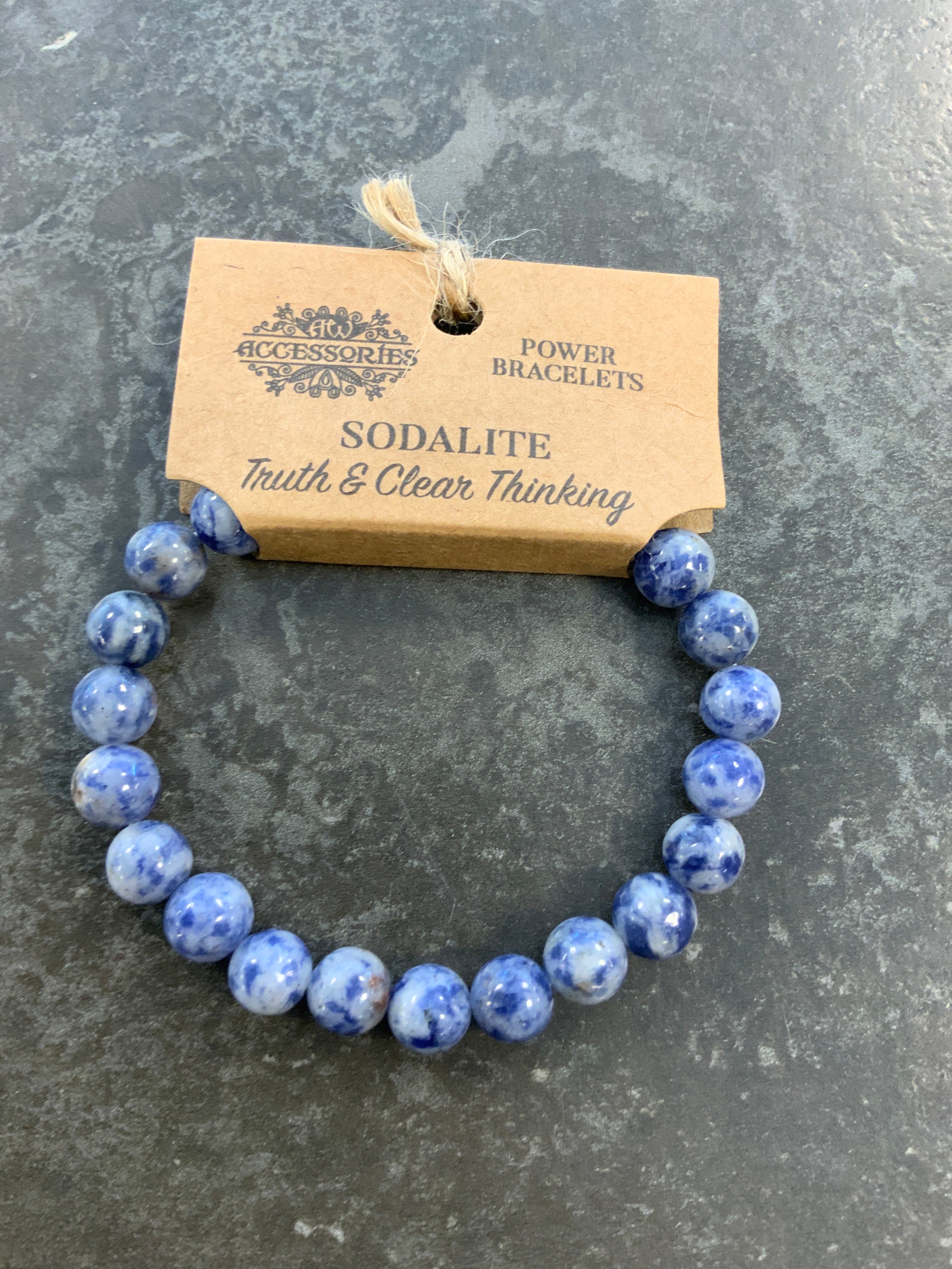Power bracelets sodalite (truth & Clear thinking)