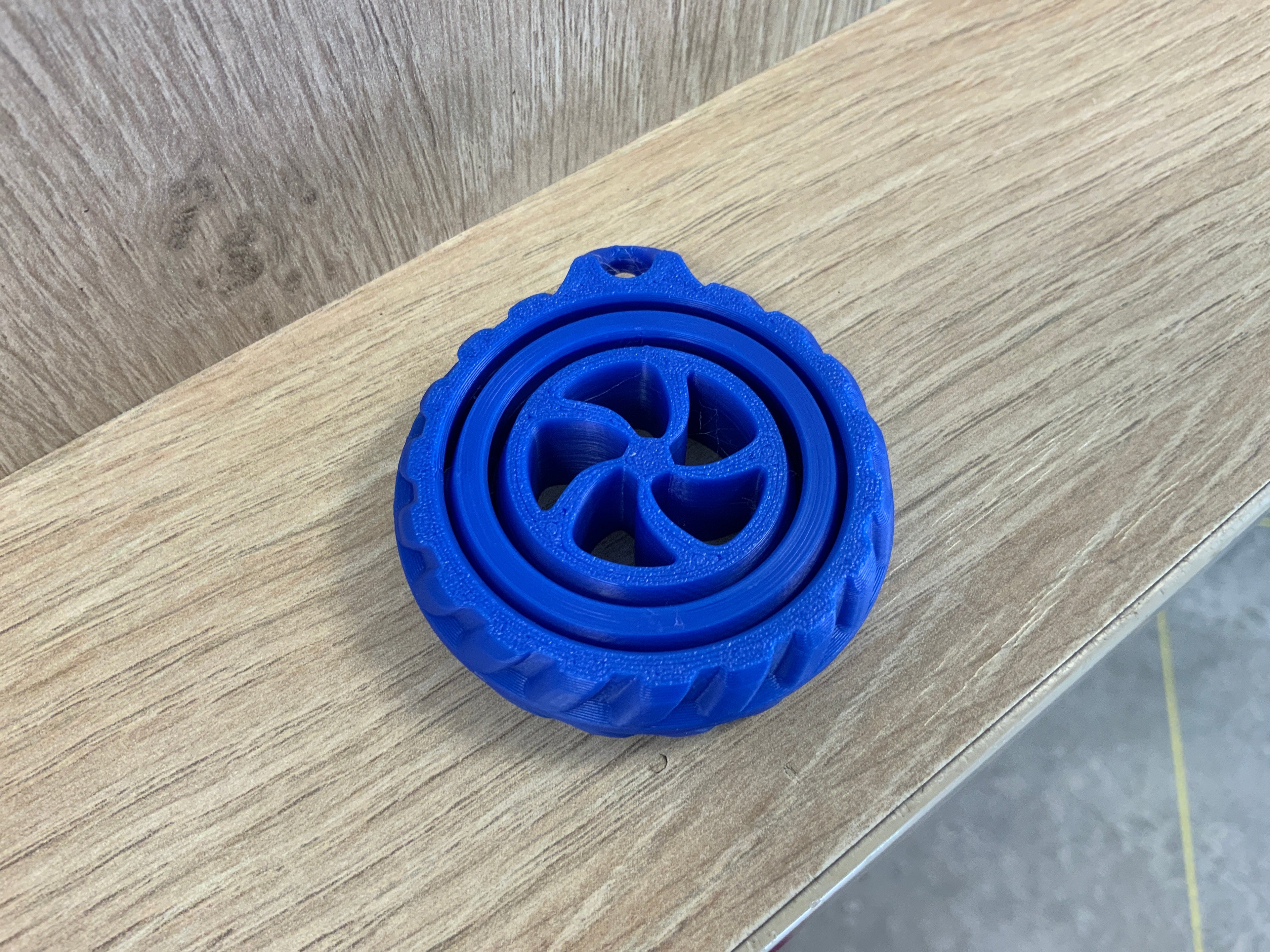 3D geprinte sleutelhanger spinner