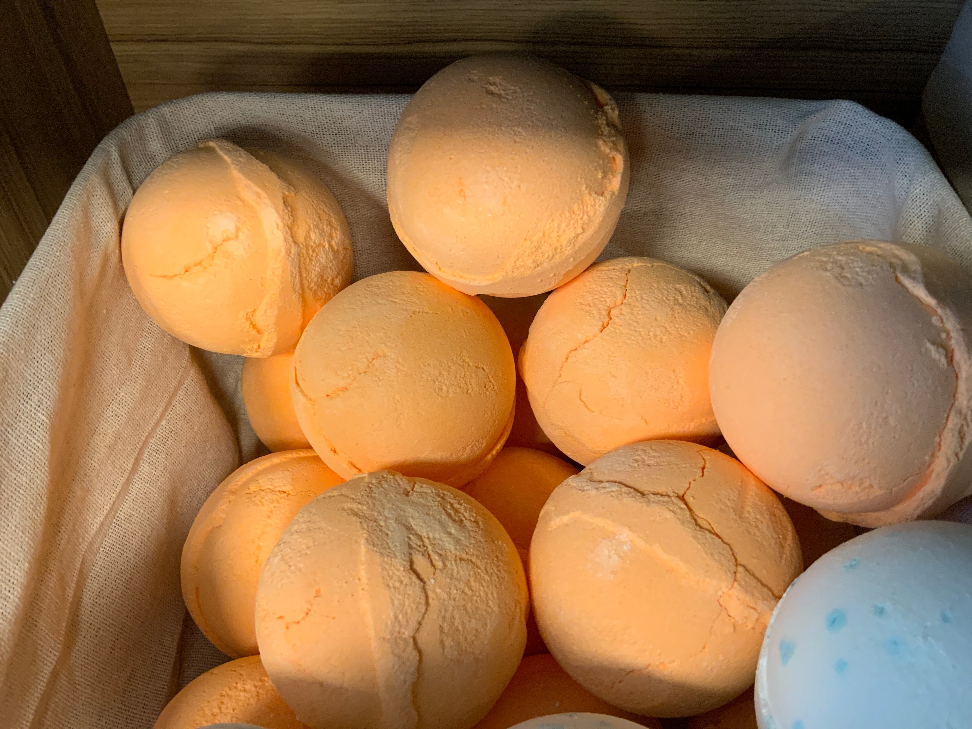Badbruisbal tangerine & grapefruit