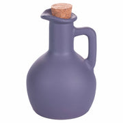 ANFORINA matte oliefles 250 ml met kurken dop, 6 assorti kleuren