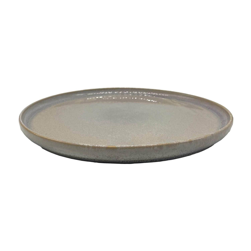 Stoneware klein bord, 22,4 cm, zandkleurig