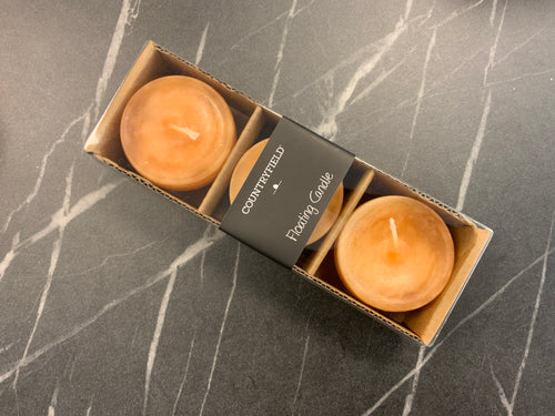 Floating candle Countryfield Peach
