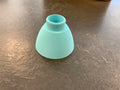 3D geprinte modulaire kaarsenstandaard middenstuk turquoise