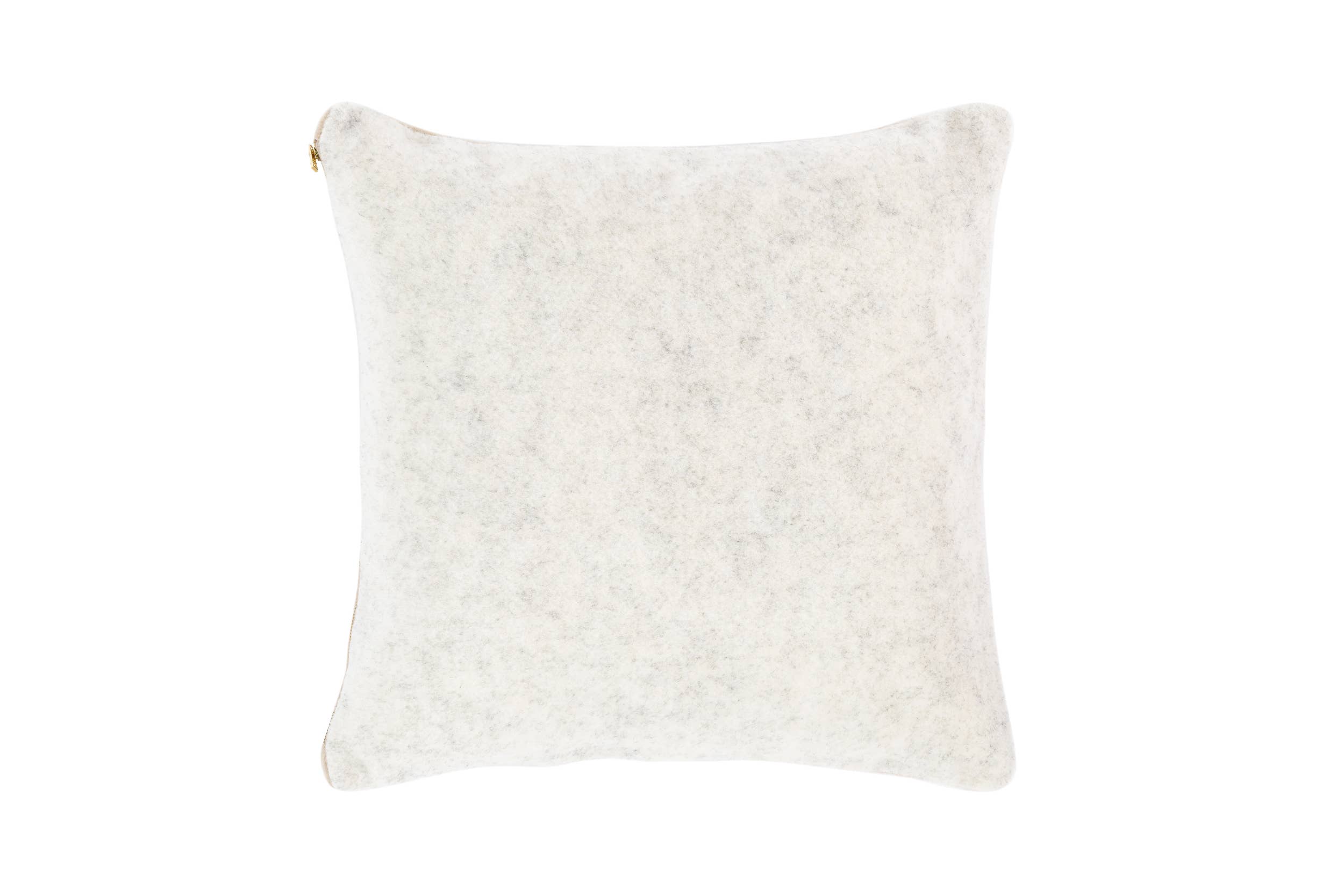Kussen (gevuld) ZENIA - 45x45 cm: Grijs/zwart