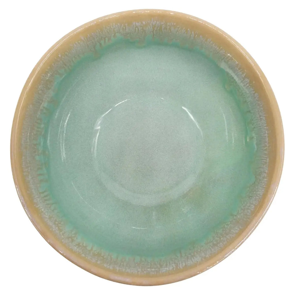 Steengoed kom 'Heart' turquoise